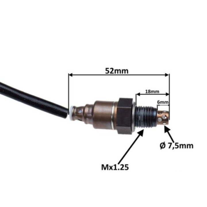 Sondă Lambda Yamaha XMAX 125 / NMAX 125 / MT-125 / YZF-R125 / Tricity 2 Sondă Lambda Yamaha XMAX 125 / NMAX 125 / MT-125 / YZF-R125 / Tricity 2
