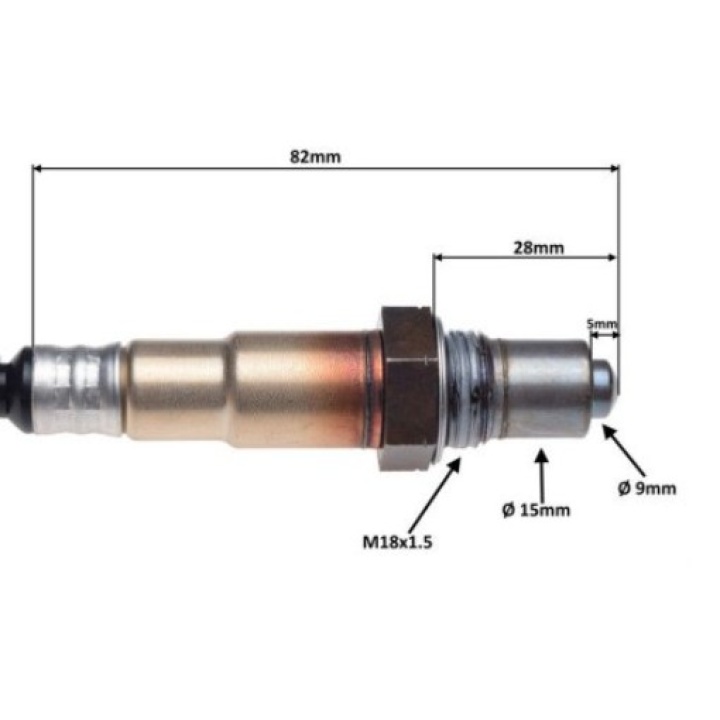 Sondă Lambda Piaggio / Vespa / Gilera / Aprilia – OEM 584344 2 Sondă Lambda Piaggio / Vespa / Gilera / Aprilia – OEM 584344 2